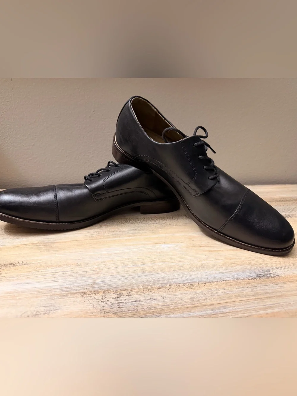 Stafford derby shoes